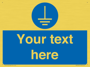 Custom Connect to Earth Sign